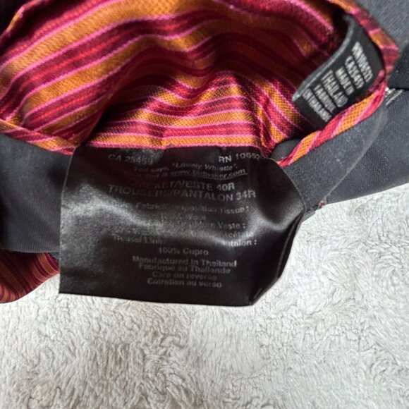 Ted Baker Endurance Mens Two-Button Wool Blazer Jacket Size 40R Gray Long Sleeve - Picture 6 of 13